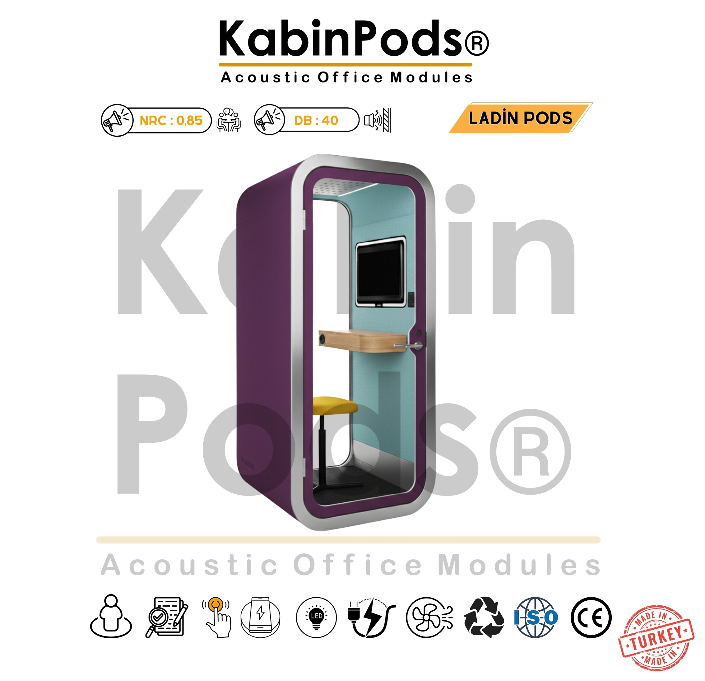 Ladin telefon görüşme kabini